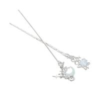 Healvian 2pièces Épingles à Cheveux Décoratives Étoile Lune Pinces Françaises Accessoires Cheveux Femmes Épingle Unique Pince Set