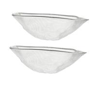 Healvian 2pièces Filtres à Huile Pour Hottes De Cuisine Filtre à Graisse Européen Aluminium Accessoires De Hotte Installation Facile Et Absorption Des Émanations De Cuisine