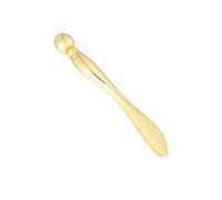 Healvian 2pièces Outil De Massage Des Yeux Alliage Doré Bâtons Ergonomiques à Double Embout Pour Absorption Crème Et Fatigue Oculaire Accessoires Soins Visage Portables