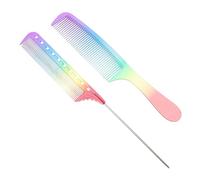 Healvian 2pièces Peigne à Cheveux Doux Peigne De Coiffure Pour Cheveux Brosse De Coiffage Accessoire De Soins Capillaires