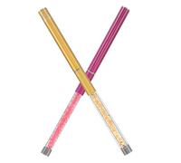 Healvian 2pièces Pinceau Ras De Cils Avec Capuchon Applicateur De Maquillage Pour Cils Brosse à Mascara Et Sourcils Outil Cosmétique Portable