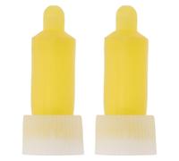 Healvian 2pièces Pompe Distributeur Savon avec Tête Caoutchouc Étanche Compatible Beao Ok- Remplacement pour Distributeur Mural Hôtel Contrôle Précis et Matériau
