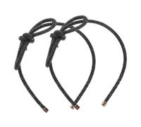 Healvian 2pièces Rhinestone Headband with Bow Crystal Hoop Hair Accessory for Women and Girls for Festivals and Weddings Elegant Design