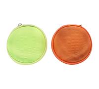 Healvian 2pièces Sac De Rangement pour Huiles Essentielles Voyage Portable pour Flacons De Parfum avec Fermeture Éclair Et Fond Épais