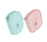 Healvian 2pièces Sachet De Rangement De Médicaments Portable Étui Pour Voyages Et Affaires Organisateur De Pharmacie Compact Pour École Le Camping Fitness