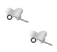 Healvian 2pièces Spatule De Maquillage Acier Inoxydable Avec Palette De Mélange Outil Pratique Pour Nail-art Et Cosmétique Parfait Pour Fond De Teint Et Pigments