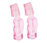 Healvian 2pièces Tube De Gloss Avec Pinceau Tube Lèvres Vide Flacon De Gloss Pour Eyeliner Transparent Vide