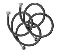 Healvian 2pièces Tuyau Arrivée Eau Pour Machine à Laver Flexible Adaptateur Rallonge Pratique Et Pour Linge Facile à Installer Et Résistant Aux Fuites