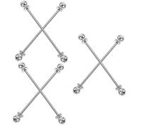 Healvian 3 ensembles Épingle À Cravate Pour Homme Épingle À Col Costume Mariage Chemise Clés Costumes Épingle À Revers Épingles À Cravate Épingle À Cravate Pour 2 pièces * 3