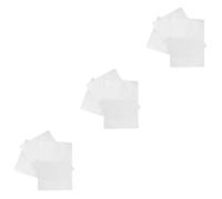 Healvian 3 Ensembles Housse De Protection pour PVC Transparent Étanche Lot de Étui Document Et Id Accessoires De Voyage 5 Pièces * 3