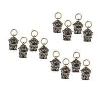 Healvian 3 Ensembles Pendentifs Laiton Mini Pour Décorations De Sac À Main Accessoires De Bricolage Pendentifs Originaux 4 Pièces * 3