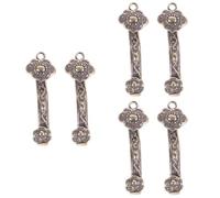 Healvian 3 Ensembles Porte Clés Laiton Ancien Ruyi De Pendentifs Décoratifs Pour Sacs Et Clés Thème Chinois Accessoires 2 Pièces * 3
