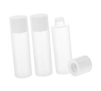 Healvian 3 Pièces Bouteille De Toner Exfoliant Voyage Bouteille De Lotion Avec Pompe Rechargeable Bouteilles Vide Flacons Compte-gouttes Moussant Petite Bouteille L'animal De Compagnie