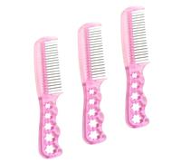 Healvian 3 pièces Brosse à Cheveux Fil pour Perruques Synthétiques Lot de Brosse Antistatique pour Poupées et Extensions Capillaires pour Coiffage sans