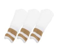 Healvian 3 Pièces Brosse à Dents pour Chien et Chat en Nylon Blanc, Adaptée à Toutes Tailles de Doigts, Prévient la Mauvaise Haleine, pour Soins Dentaires des Animaux de Compagnie