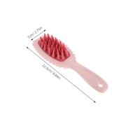 Healvian 3 Pièces Brosse à Shampooing Silicone Brosse de Massage pour Chevelu Exfoliation Douce et Nettoyage Profond Voyage Compacte pour Soins Quotidiens