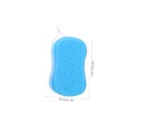 Healvian 3 pièces Éponge Bain Exfoliante Boule de Douce et Résistante pour Corps Nettoyage Facile pour Hommes et Femmes Matériau Sûr et Confortable Massage et Mousse Couleur Aléatoire