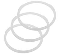 Healvian 3 Pièces Joint Torique en Caoutchouc Blanc et Action de Brumisation Constante Haute Compatibilité Accessoire pour Soins Visage Réguliers pour Vaporisateur Facial