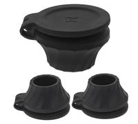 Healvian 3 Pièces Lot de Bouchons Fuite pour Bouteilles de Shampooing Lotion et Condiments Accessoires Durables pour Salle de Bain et Cuisine Remplacement Étanche pour Distributeur de
