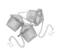 Healvian 3 Pièces Panier Vapeur pour Nettoyage Bijoux et Petits Accessoires en Acier Inoxydable Résistant à l'usure Quotidienne, pour Entretien à Domicile