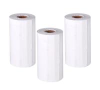 Healvian 3 Rouleaux de Papier Thermique Papier d'impression Thermique Pratique Blanc pour Imprimante Photo Instantanée pour Bureau et Télécommunications