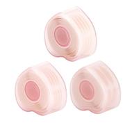 Healvian 3 rouleaux Patchs Yeux Adhésifs Respirants pour Double Paupière Design Réaliste et Naturel Large Olive Croissant et Invisibles pour Regard Plus