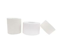 Healvian 3 rouleaux Ruban Adhésif Sportif Coton Respirant Bande Taping Blanc pour Protection Coude Poignet Strap Taping pour Activités Extérieures