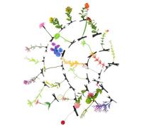 Healvian 30 Pièces Hairpins Set Mixed Style Grass Claw Clip Simulation Plant And Mushroom Hair Clips Lightweight Decorative Barrette For Women Party Cosplay