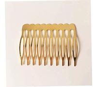 Healvian 30 Pièces Peigne Inséré Métallique Doré Dents Lot de Peigne Chignon et Filles Accessoire Coiffure Élégant et Facile à Utiliser