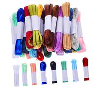 Healvian 30 Pièces Rubans de Résistants Mix Couleurs pour Décoration Diy Couture Fête Mariage