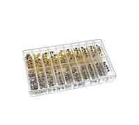 Healvian 300pièces Couronne Étanche De Montre Tubes Et Tiges De Montre Kit pour Réparation Variées pour à Quartz