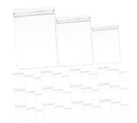 Healvian 300pièces Pochettes à Bijoux Transparentes pour Colliers Boucles Oreilles Et Bagues De Rangement Pratique Et Élégant