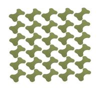 Healvian 30feuilles Patchs Armoise Autocollants Moxa Portables Patchs Moxa Vierges Petits Fournitures Acupuncture