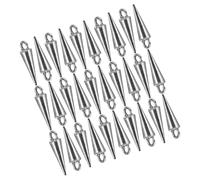 Healvian 30pièces Breloques Zinc Alloy Forme De Cône Charms Gothiques Longs Pour Création De Bijoux Diy Necklaces Bracelets Et Accessoires Pour Femmes