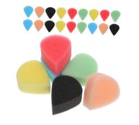 Healvian 30pièces Lot De Éponges De Maquillage Colorées Réutilisables Pour Visage Pours Cours Art Célébrations
