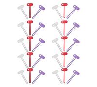 Healvian 30pièces Presse-tube de Dentifrice Métal Outil pour Presser les Tubes Distributeur pour Extruder Facilement le Dentifrice