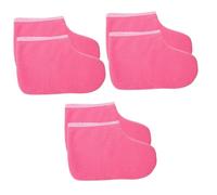 Healvian 3paires De Paraffine Réutilisables Pour Spa Isolants Tissu Accessoire De Soins Pour Pédicure Et Thérapie Au Paraffine