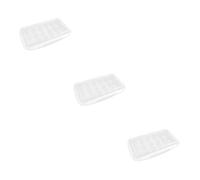 Healvian 3pièces Boîte à Œufs Portable Pour Réfrigérateur Organisateur Transparent à Compartiments Pour Et Fruits Rangement Pratique Pour Cuisine Et Congélateur