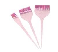 Healvian 3pièces Lot De Pinceaux Applicateurs De Teinture Capillaire à Manche Long Pinceaux Pour Mise Valeur Outils De Coiffure Pour Salon Et Usage Domestique