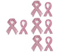 Healvian 4 ensembles Broche De Revers D'Identification De Ruban D'Insigne Pour Des Épingles En Émail Épingle De Charité Badge De Charité Alliage De Sensibilisation 2 pièces * 4