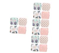 Healvian 4 Ensembles De Rangement Portable Pour Serviettes Hygiéniques Poubelle Suspendue Trousse De Toilette Mini Compartiment À Fermeture Éclair De Rangement Pour 4 pièces * 4