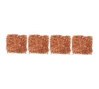 Healvian 4 Pièces 1 copeaux de cèdre voiture fiançailles paillis cool couvercle Cèdre frais de conservation des accessoires de cèdre cave à bois de cèdre Light Brown
