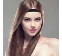 Healvian 4 pièces Bandeau Élastique Réglable pour Perruques Noir Respirant Confortable et Protection