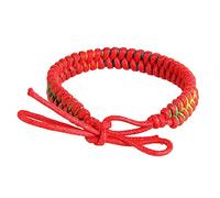 Healvian 4 Pièces Bracelet Corde Cirée Bracelets Tressés Main pour Orange Rose pour Fêtes