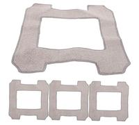 Healvian 4 pièces Chiffons Lavables pour Robot Lave-vitres Lot de Accessoires Compatibles pour Nettoyage Fenêtres Lavage des Traces et Taches Huile