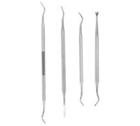 Healvian 4 Pièces Dissolvant pour Ongles Morts et Kit de Soin des Ongles avec Outils de Manucure Outil Professionnel