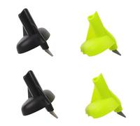 Healvian 4 Pièces Lot de Pointes de Bâtons de Randonnée Universelles en Acier Résistantes à l'usure, Embouts Compatibles pour Bâtons de Ski et Trekking, Accessoires Outdoor Pratiques