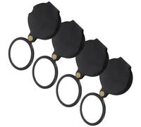 Healvian 4 Pièces loupe pour Les Enfants loupe grossissante Magrand de Lecture Black
