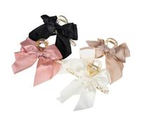 Healvian 4 Pièces Pince Cheveux Nœud Adorable Pince à Cheveux Pour Fille Outil Attache Créative Antidérapante