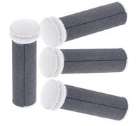 Healvian 4 pièces Têtes de Remplacement pour Râpe Électrique Outil Professionnel pour Retrait Peau Morte Recharge Râpeuse pour Soins Compatible avec Outils Pédicure Électroniques